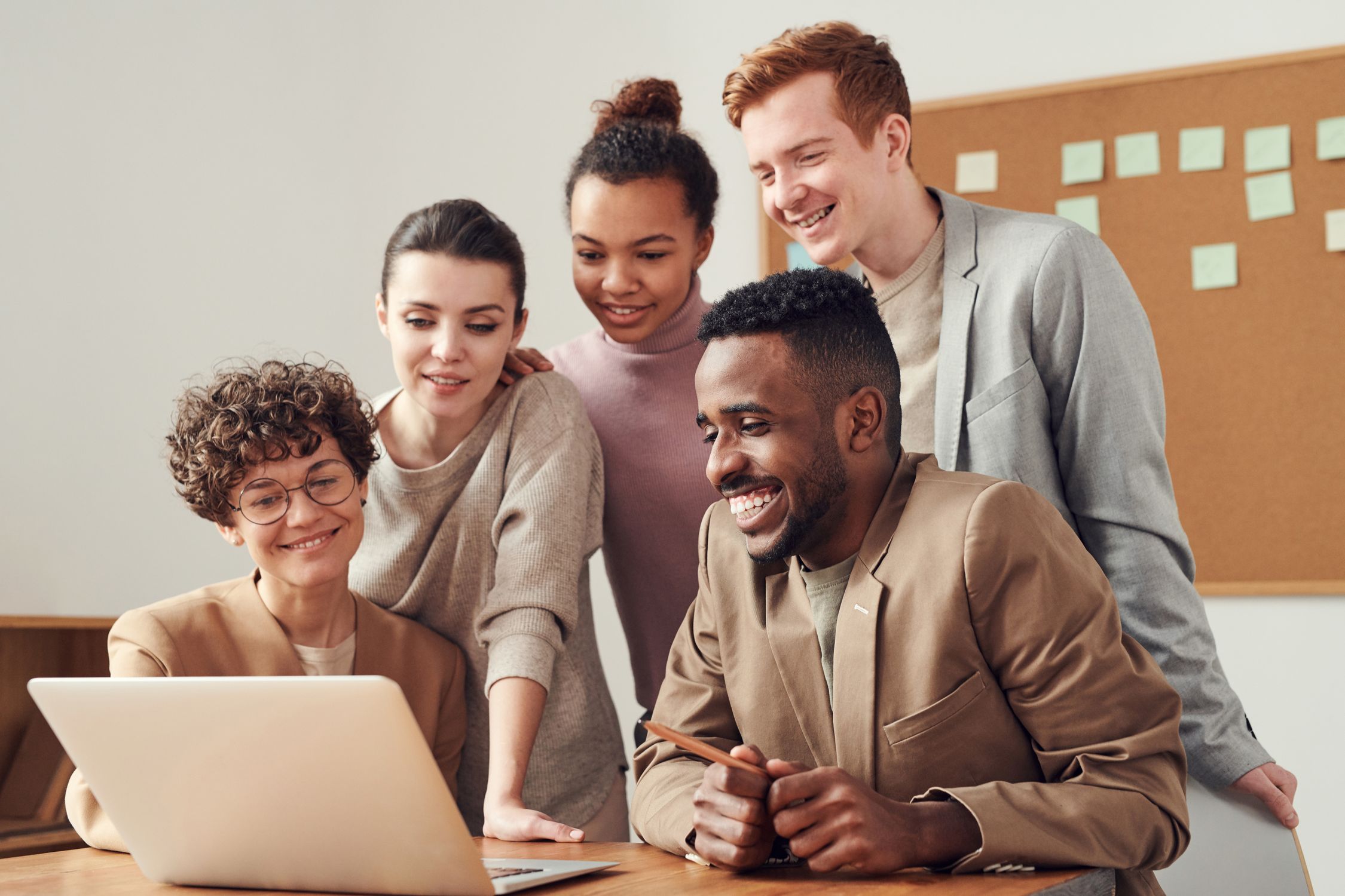 A diverse team of business owners and founders across industries